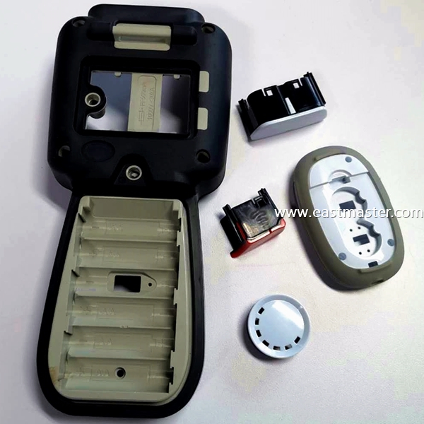 Injection overmoulding, electronic housing